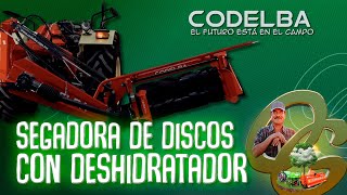 segadora de disco con deshidratador LImpio horizontal locutor [upl. by Pol]