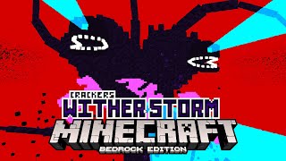 Crackers Wither Storm Mod in Minecraft BedrockMCPEMinecraft PE [upl. by Ateekal]