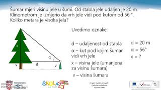 Visina stabla rješenje [upl. by Nylear975]