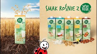 Smak rośnie z Go Vege Napoje roślinne Go Vege codziennie w Biedronce w biedronkowych cenach [upl. by Sisxela602]