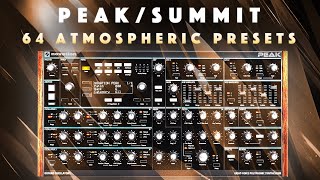 Novation Peak amp Summit 64 Presets PadsStrings Sound Demo [upl. by Lehpar608]