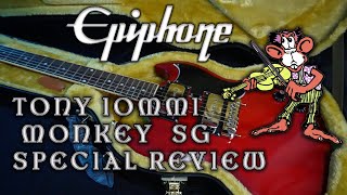 Epiphone Tony Iommi Monkey SG Special Review [upl. by Kenny]