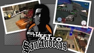 GTA San Andreas  Aventure Multi  Les 1ers MODS   SERVEUR MTA [upl. by Aderf387]