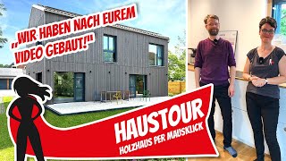 Holzhaus per Mausklick Gesund wohnen so einfach wie nie  Baufritz  Haustour  Hausbau Helden [upl. by Ecyt519]