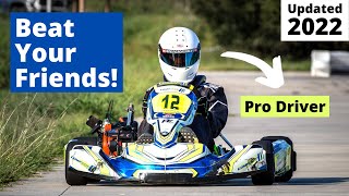 HOW TO WIN GO KARTING  Tips From A Professional Driver Kart Racing For Beginners [upl. by Drusilla]