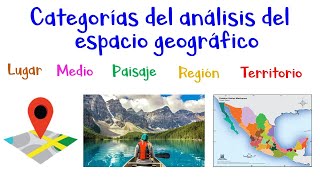 🗿 Categorías del Análisis del Espacio Geográfico 🌎 Fácil y Rápido [upl. by Bibby]