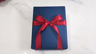 How To Make A Bow Out Of Ribbon For Gift Wrapping  Ribbon Bow For Gift Box Decoration Ideas [upl. by Charis480]