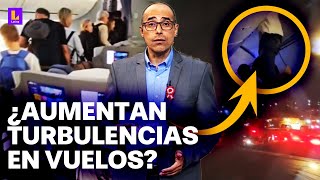 Hombre queda atrapado en compartimiento del equipaje Avión aterriza con más de 30 heridos en Brasil [upl. by Warga]