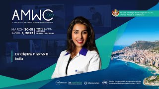 Dr Chytra Ananad at AMWC  Aesthetic amp AntiAging Medicine World Congress 2023 [upl. by Hyman359]