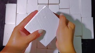 Mini Mass Crush of Crispy Soft Fresh Gym Chalk Blocks  Oddlysatisfying Sleepaid Therapy ASMR [upl. by Kareem744]