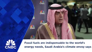 Fossil fuels are indispensable to the worlds energy needs Saudi Arabia’s climate envoy says [upl. by Eissed]