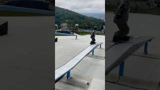 Snowboarding practice on the weekend snowboarding freestyle shorts foryou [upl. by Nolyk]