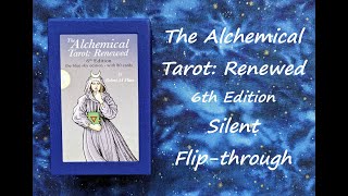 The Alchemical Tarot Renewed 6th Edition  Silent Flipthrough [upl. by Hoffman]