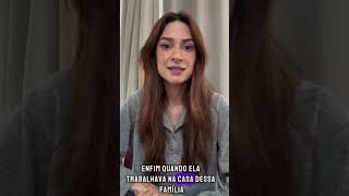 Thaila Ayala Filha de Doméstica Lembra Experiência da Mãe e Clama pelo Fim da Escala 6x1 Desumano [upl. by Meg]