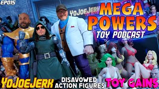 MegaPowers Toy Podcast  Toy Talk amp News  Well be fielding all your Softball Questions [upl. by Airetnuhs]