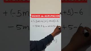 SIGNOS de AGRUPACION  super facil [upl. by Ymmit]