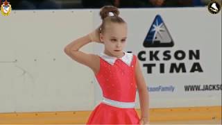 Ekaterina Gubanova（Anastasia Gubanovas little sister）2018 CSKA quotPrizes of Santa Clausquot [upl. by Nollahs]