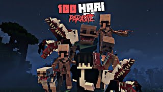 100 Hari di Minecraft Parasite Apocalypse Season 2 Ada Penampakkan Null 👽 [upl. by Estrella]