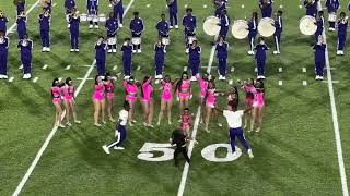 JAG High School quot Marching Purple Reignquot Senior Night Halftime Show 2024 [upl. by Ciredec]