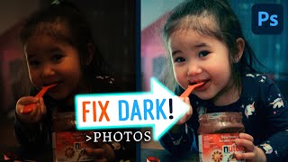 How to FIX DARK PHOTOS in Photoshop CC  Save Underexposed Images Tutorial [upl. by Adena]