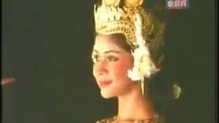 Apsara Dance Show in Cambodia Since 1960 [upl. by Esenwahs]