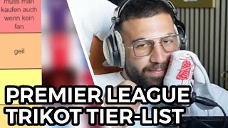 DIE KRASSESTEN TRIKOTS 😨😍 MERTS PREMIER LEAGUE TRIKOT TIERLIST 🔥⚽️  MertAbiTalks [upl. by Aidne]