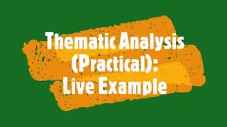 08  NVIVO 12  Practical of Thematic Analysis [upl. by Virgil896]