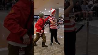 Tf2 soldier stealing hats at cons Pt 8 tf2 tf2cosplay cosplay dragoncon2024 teamfortress2 [upl. by Aihseken656]