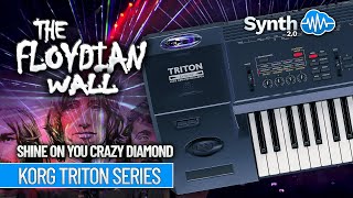 KORG TRITON SERIES  SOUND BANK  JAM  Shine On You Crazy Diamond [upl. by Asatan]