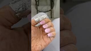 nail extension removal techinique nails nailpolis nailart manicure beauty shortsfeed [upl. by Laup730]