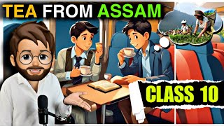 Tea from Assam class 10 In Hindi  Glimpses of India Part 3  Full  हिंदी में  Explained [upl. by Latea]