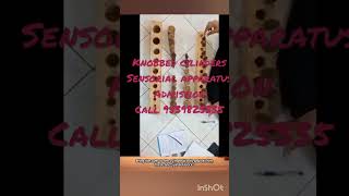 Knobbed cylinders montessorisensorialpencilgripfinemoror development youtube shorts [upl. by Markman]