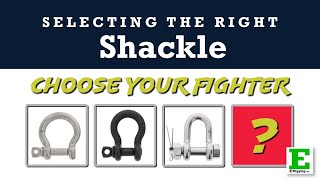 How to Choose the Right Rigging Shackle  What WLL Bowtype and PinType Do You Need [upl. by Assenab]