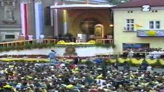 VII Pielgrzymka Papieża Jana Pawła II do Polski  Nabożeństwo Liturgii Słowa  Wadowice 1999 [upl. by Aidyn74]