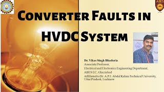 Converter Faults in HVDC System [upl. by Pearce872]