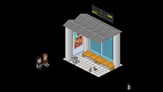 How to BUILD a Habbo Bus Stop [upl. by Akerboom]