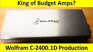 King of Budget Amps Wolfram C2400 Production Unboxed and on the Dyno [upl. by Robertson]