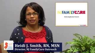 NJ FamilyCare Online Application Tutorial [upl. by Tutt]