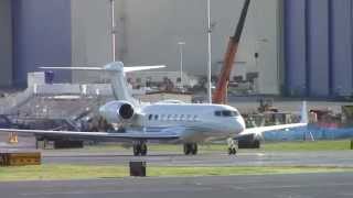 High Profile Gulfstream G650 Departure from Paine Field [upl. by Joscelin969]