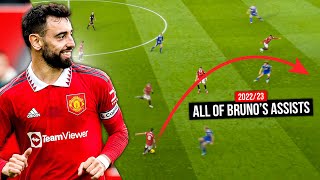 ALL OF BRUNOS ASSISTS 🤝  202223 🎥 [upl. by Jeffery533]