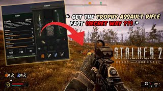 The Easiest and Fastest Way to Get the TROPHY ASSAULT RIFLE in STALKER 2 [upl. by Yramliw]