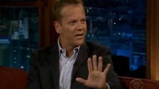 Kiefer Sutherland interview on 24 Redemption andcigarettes [upl. by Oneil133]