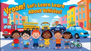 🚗 Learn About Vehicles 🚀 Fun amp Educational Song for Kids  Cars Planes Trains amp More 🚂🎶 [upl. by Ratha183]