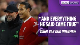 Klopp Season lookback amp Euro 2024  Virgil van Dijk Interview [upl. by Goulette448]