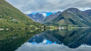 Hjørundfjord cruise from Ålesund [upl. by Nanette486]