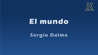 El mundo Sergio Dalma [upl. by Annaeerb]