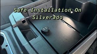 20192022 Chevrolet Silverado Center Console Safe Installation [upl. by Dexter28]