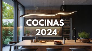 Tendencias de Cocinas 2024 Transforma tu Espacio ✨ [upl. by Alian464]