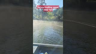 Salmon Trolling Speed PRO TIP [upl. by Lachus]