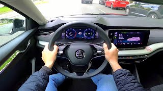 2021 Skoda Octavia Combi 15 TSI etec  pov test drive [upl. by Dick]